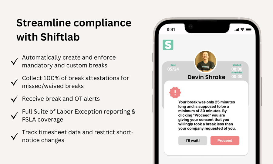 Streamline employee scheduling compliance with Shiftlab