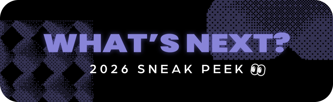 2025 Recap Newsletter - sneak peek banner