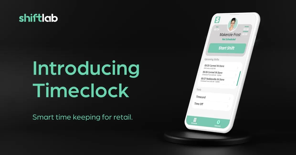 Introducing Shiftlab Timeclock: Smart Timekeeping for Retail
