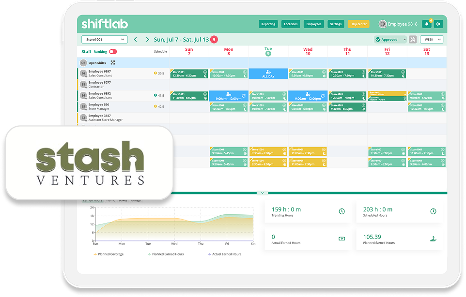 landing page stash hero image