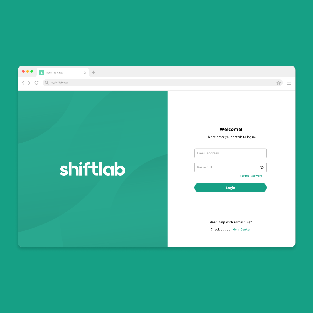 after - Login